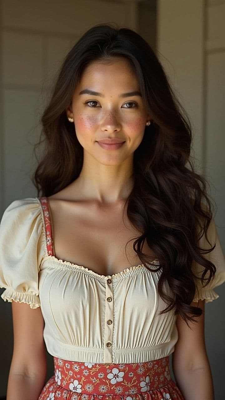 Esthétique Tradwife - Photo AI generated