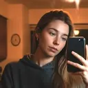 Business headshot - Before