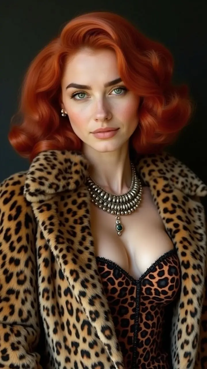 Mob Wife - Photo AI generated