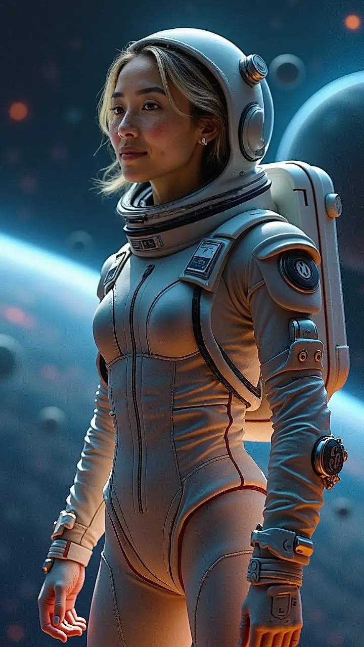 Space Explorer - Photo AI generated