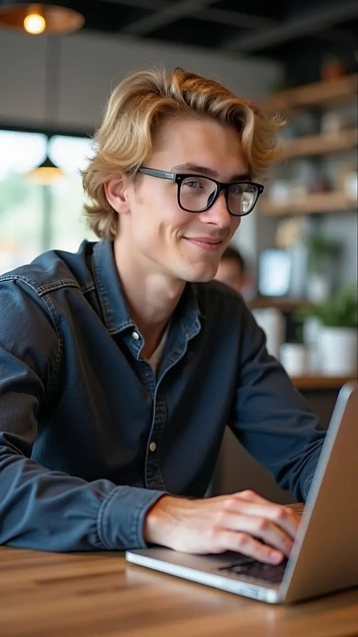 Professional (Laptop) - Photo AI generated